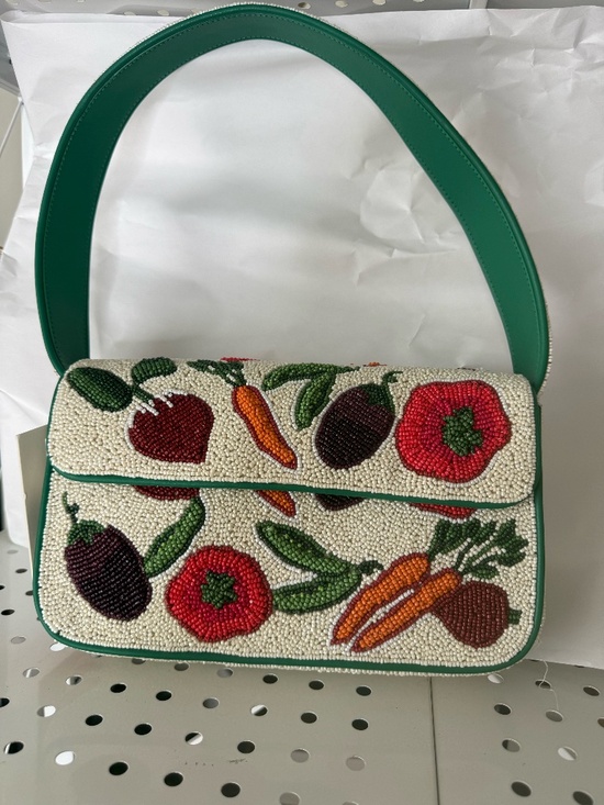 STAUD Handbags - STAUD Beaded Tommy Bag New w tag rare